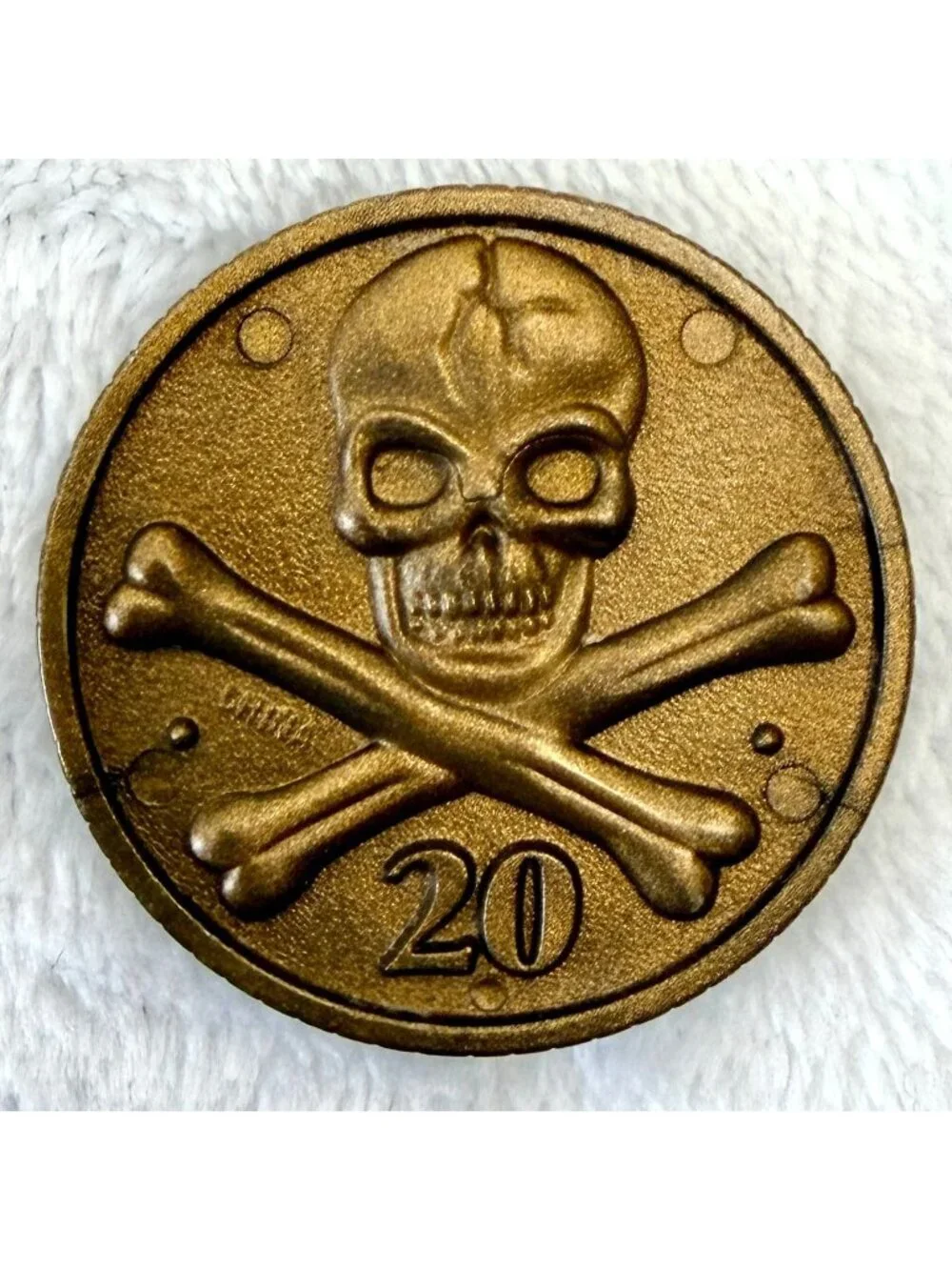 Two Pirate Jolly Roger Treasure Pouches & 1 Coin Lot